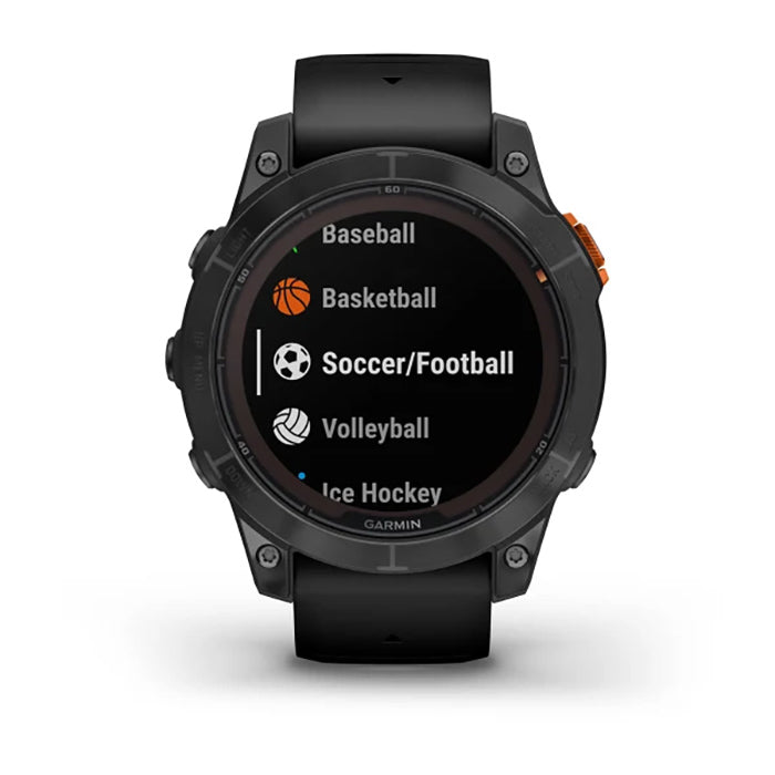 Garmin Fenix 7 Prosolar Edition Slate Gray Black Full Display Dial Watch