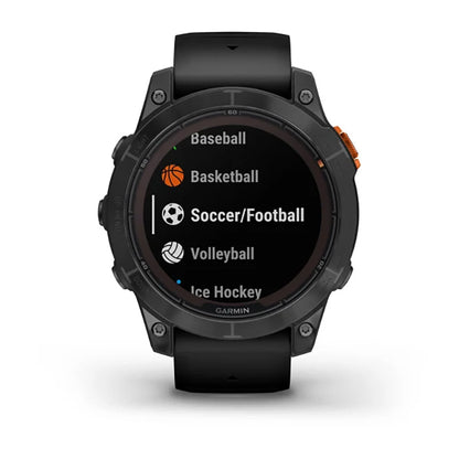 Garmin Fenix 7 Prosolar Edition Slate Gray Black Full Display Dial Watch