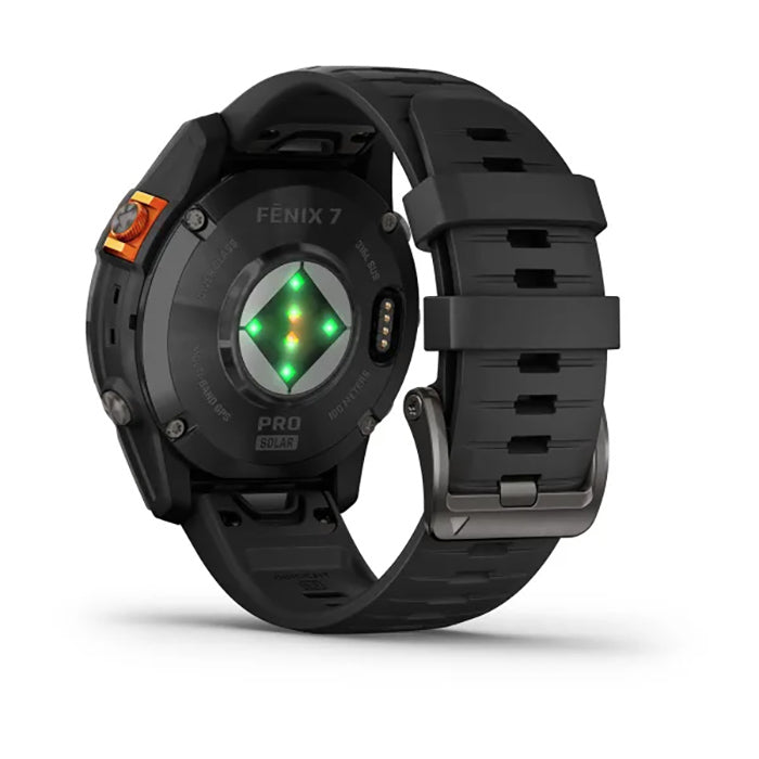 Garmin Fenix 7 Prosolar Edition Slate Gray Black Full Display Dial Watch