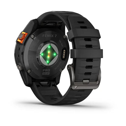 Garmin Fenix 7 Prosolar Edition Slate Gray Black Full Display Dial Watch