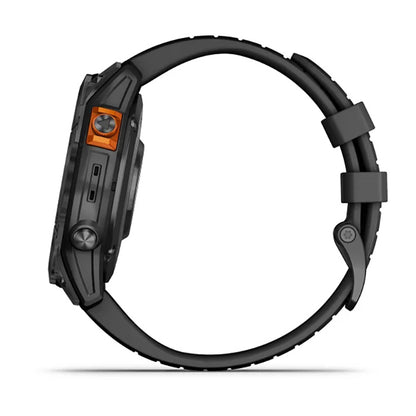 Garmin Fenix 7 Prosolar Edition Slate Gray Black Full Display Dial Watch