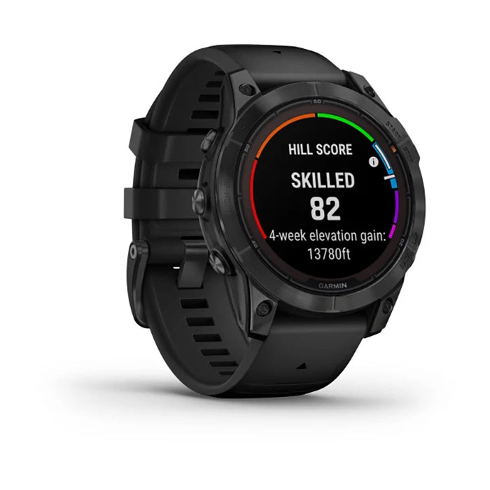 Garmin Fenix 7 Prosolar Edition Slate Gray Black Full Display Dial Watch
