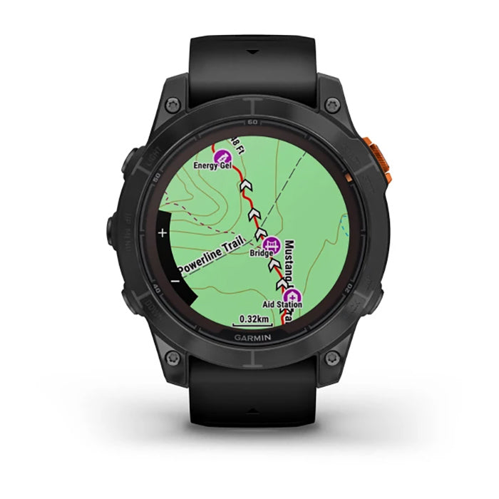 Garmin Fenix 7 Prosolar Edition Slate Gray Black Full Display Dial Watch
