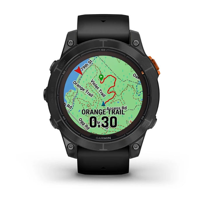 Garmin Fenix 7 Prosolar Edition Slate Gray Black Full Display Dial Watch