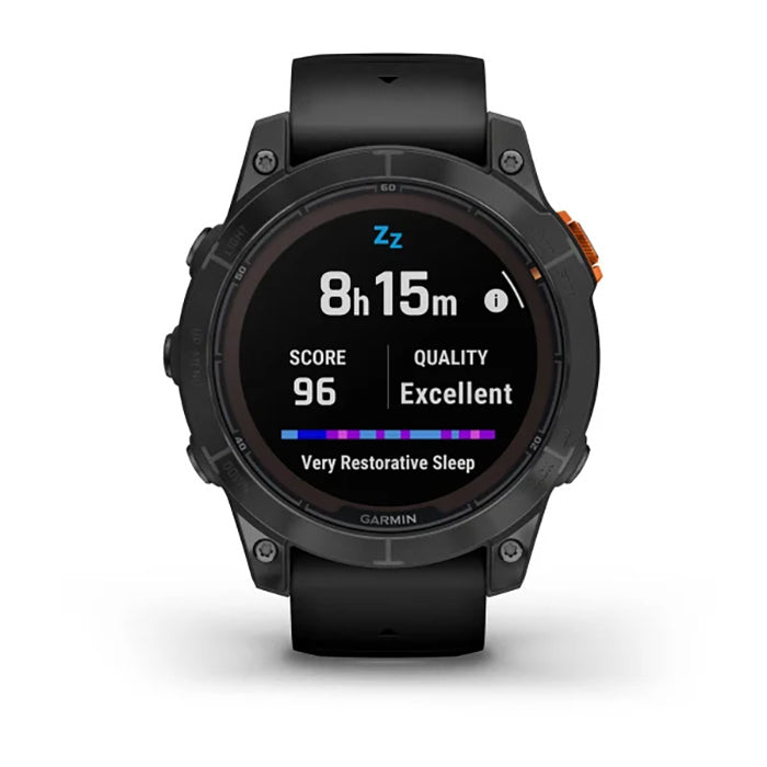 Garmin Fenix 7 Prosolar Edition Slate Gray Black Full Display Dial Watch