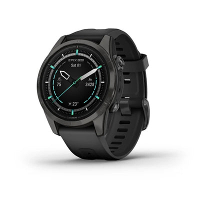 Garmin Epix Gen 2 Sapphire Edition Carbon Grey DLC Titanium With Black Band