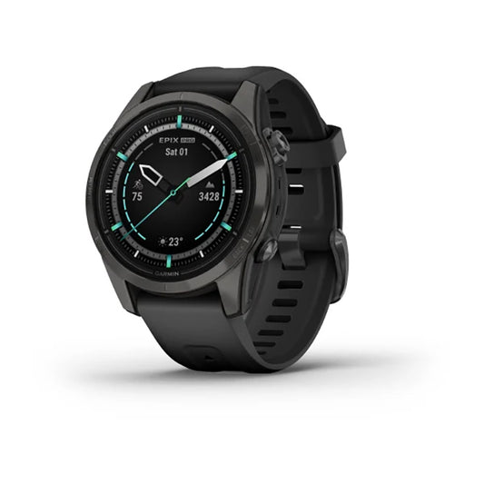 Garmin Epix Gen 2 Sapphire Edition Carbon Grey DLC Titanium With Black Band