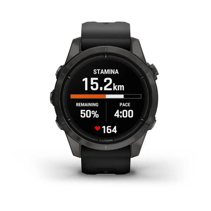 Garmin Epix Gen 2 Sapphire Edition Carbon Grey DLC Titanium With Black Band