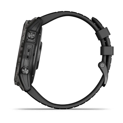 Garmin Epix Pro Gen 2 Sapphire Edition 51mm Carbon Gray DLC Titanium Black Silicone Full Display Watch