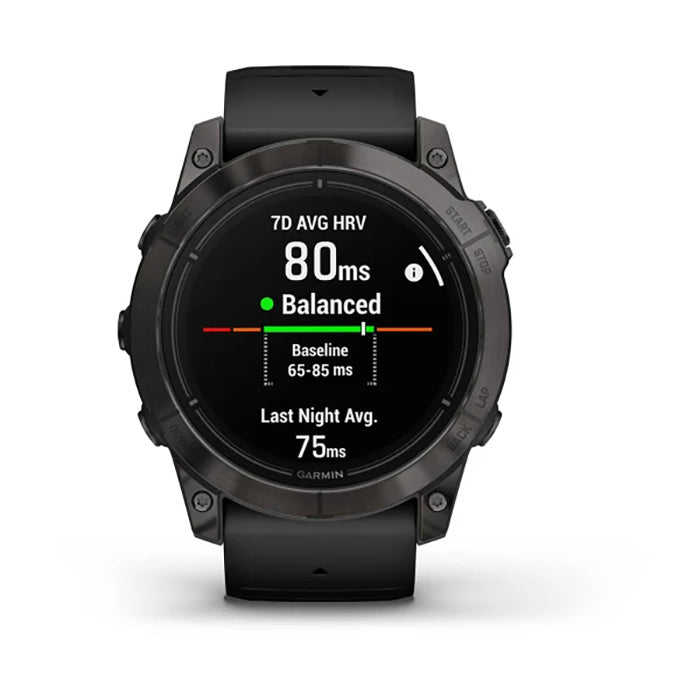Garmin Epix Pro Gen 2 Sapphire Edition 51mm Carbon Gray DLC Titanium Black Silicone Full Display Watch
