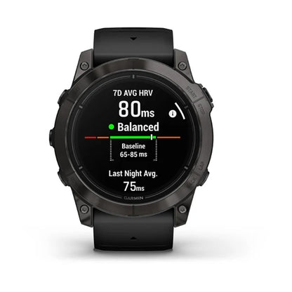 Garmin Epix Pro Gen 2 Sapphire Edition 51mm Carbon Gray DLC Titanium Black Silicone Full Display Watch