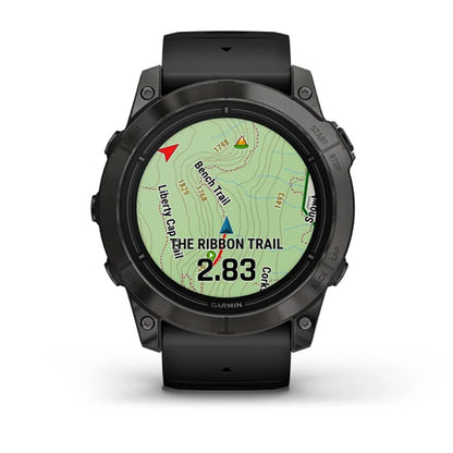 Garmin Epix Pro Gen 2 Sapphire Edition 51mm Carbon Gray DLC Titanium Black Silicone Full Display Watch