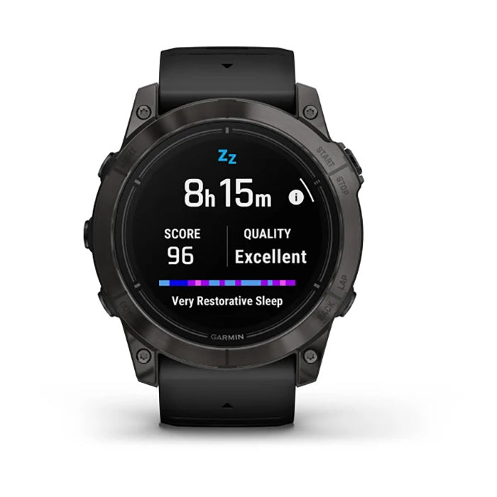 Garmin Epix Pro Gen 2 Sapphire Edition 51mm Carbon Gray DLC Titanium Black Silicone Full Display Watch