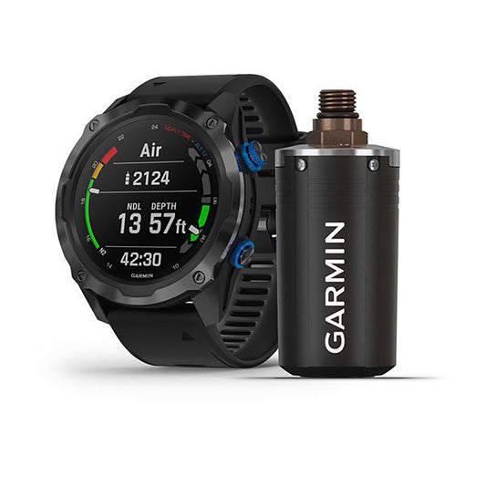 Garmin Descent Mk2 Silicone Black Strap Full Color Display Dial Watch