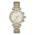 Gc Women's Watch Silver And Yellow Gold Tone Case Quartz