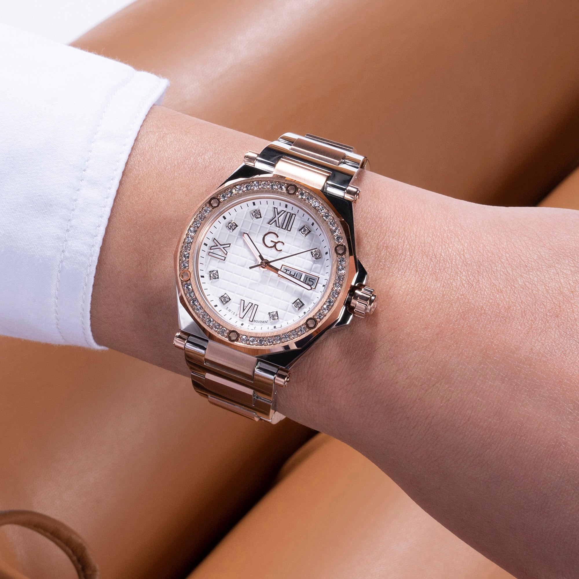 Gc hotsell watches silver