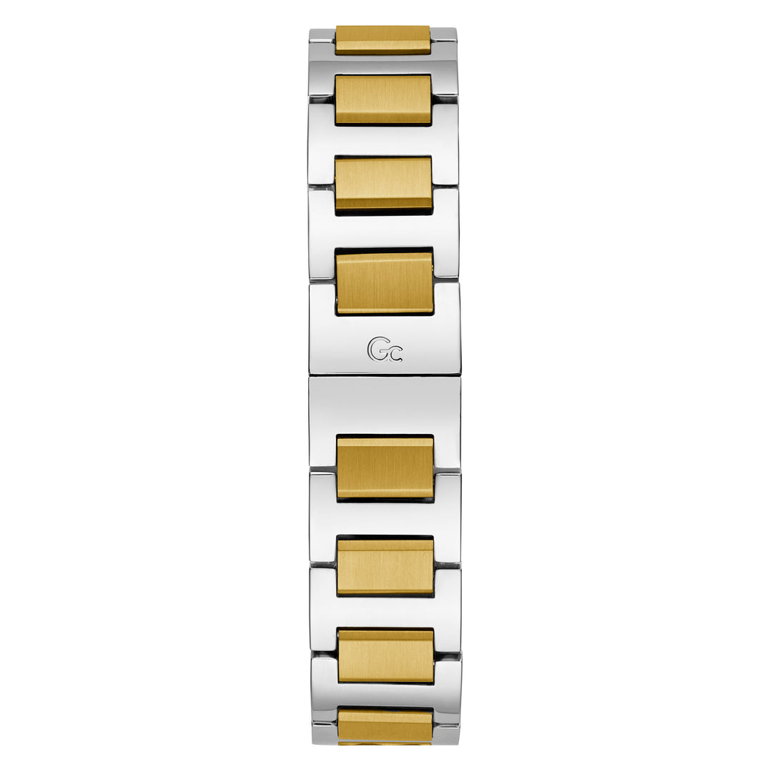 Gc Women's Watch Silver & Gold Tone Case Quartz