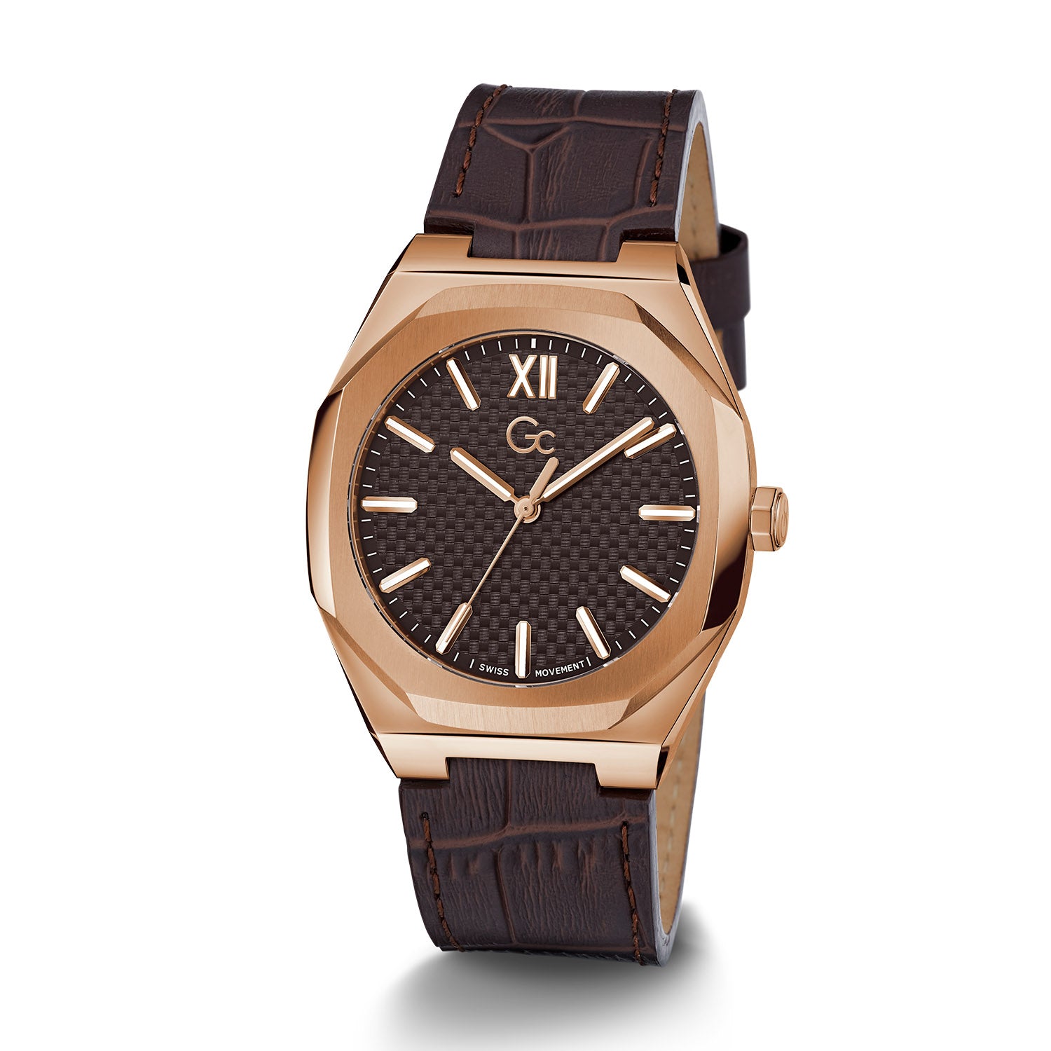 Gc watch leather online strap