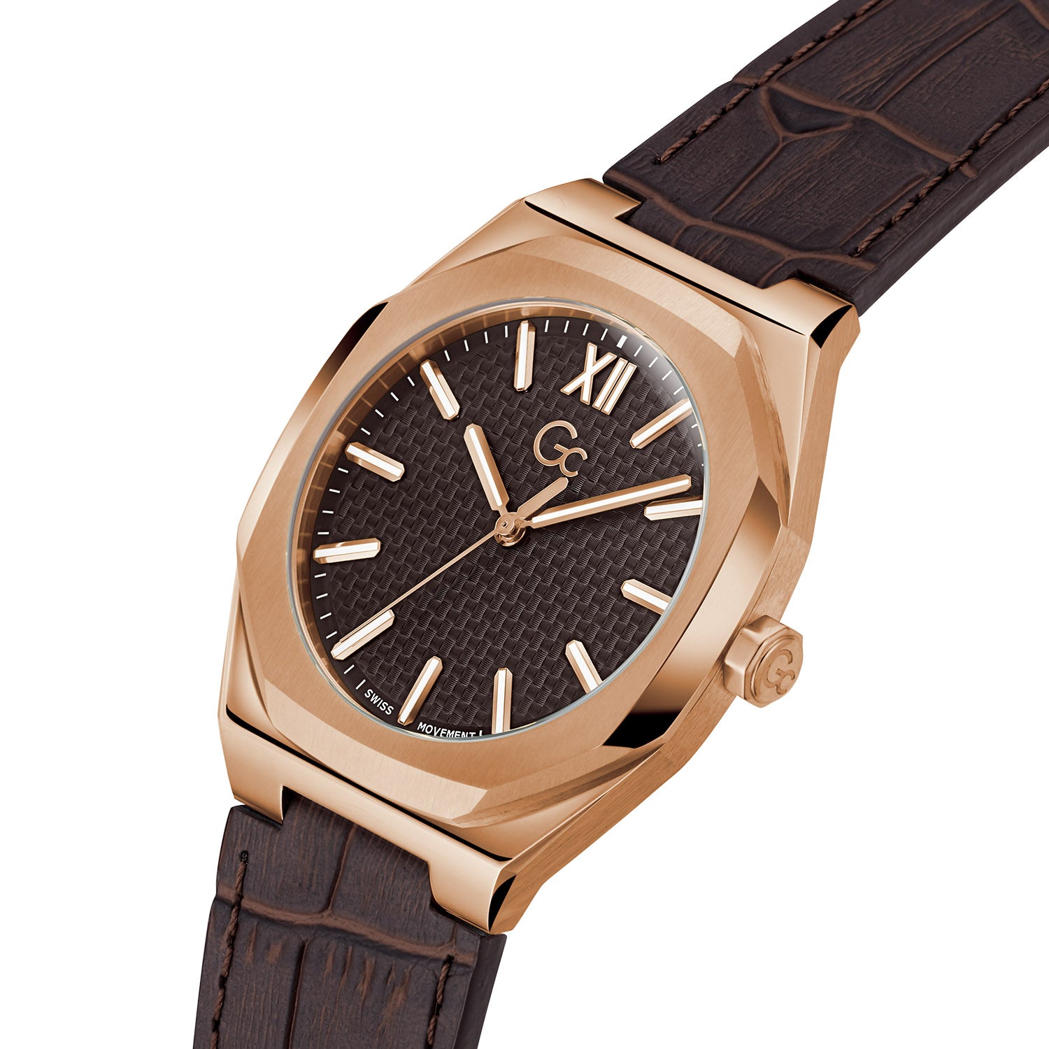 Gucci rose gold watch mens best sale