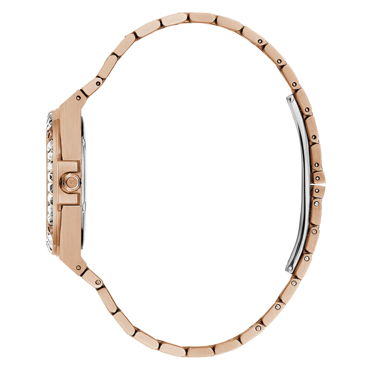 Gc Ladies Watch Rose Gold Tone Case Quartz