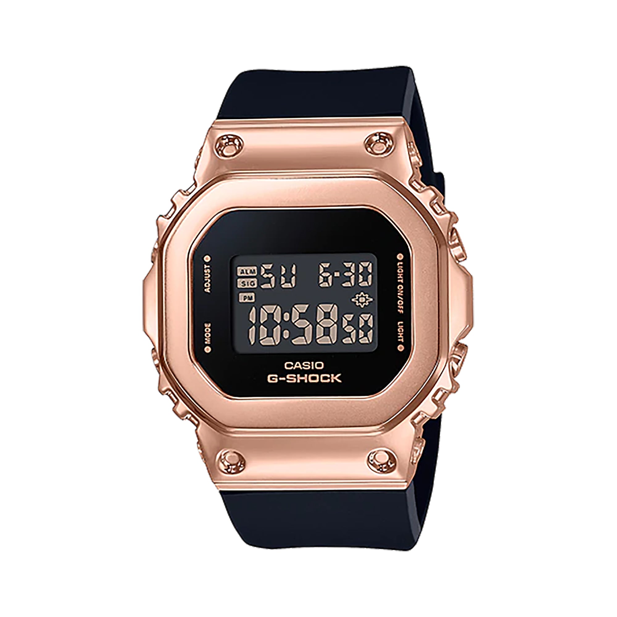 Casio g shock store rose gold watch