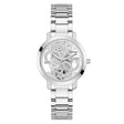 Guess Women's Watch Silver Tone Case Quartz