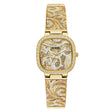 Guess Women's Watch Yellow Gold Tone Case Quartz