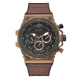 Guess Men's Watch Brown Tone Case Quartz