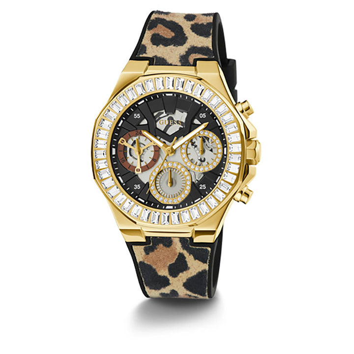 Guess Women's Watch Gold Tone Case Quartz