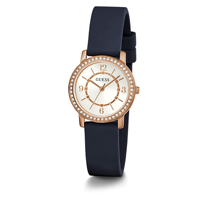 Guess Women's Watch Rose Gold Tone Case Quartz