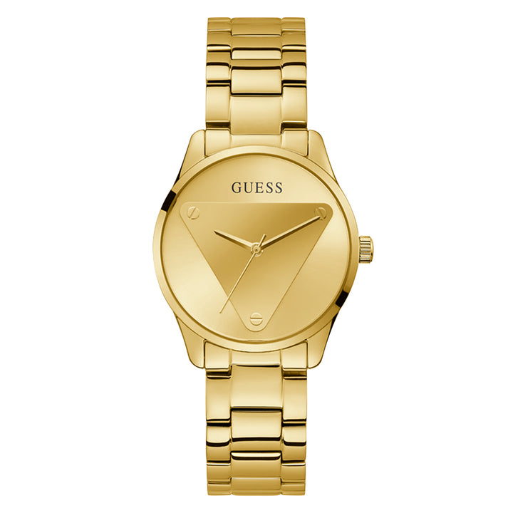 Guess Women's Watch Gold Tone Case Quartz