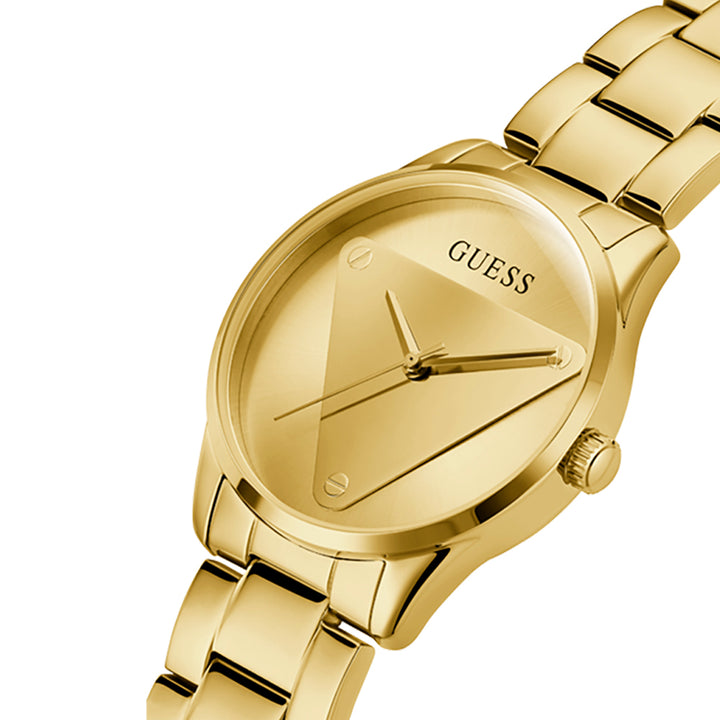 Guess Women's Watch Gold Tone Case Quartz