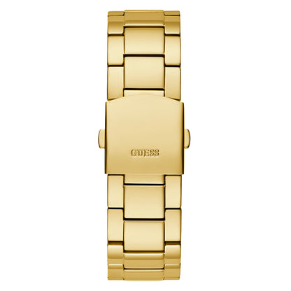 Guess Men's Watch Gold Tone Case Quartz