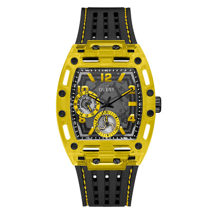 Guess Men's Watch Yellow Tone Case Quartz