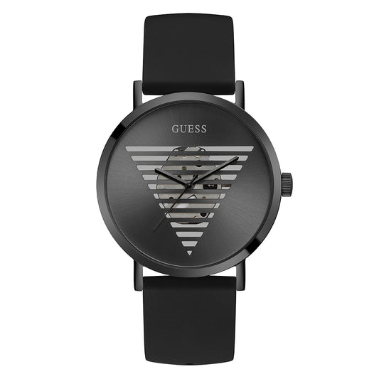 Guess Men's Watch Black Tone Case Quartz