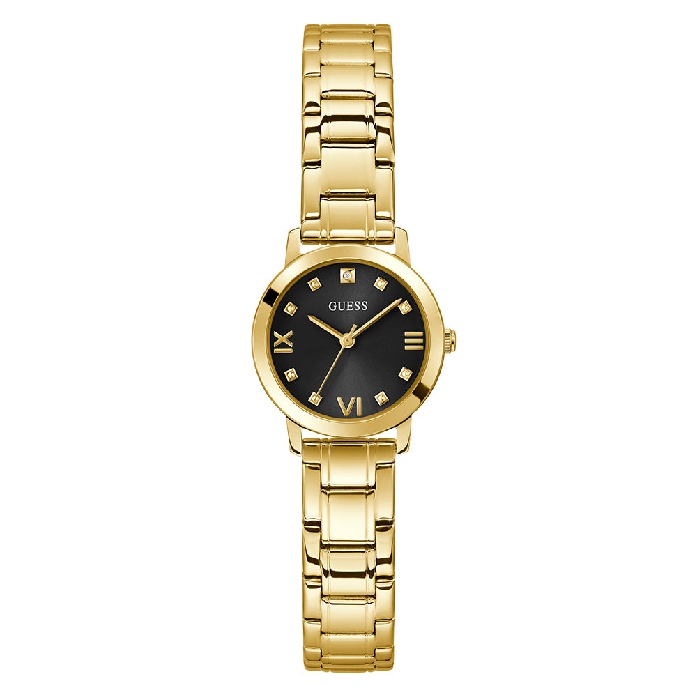 Guess Women's Watch Gold Tone Case Quartz