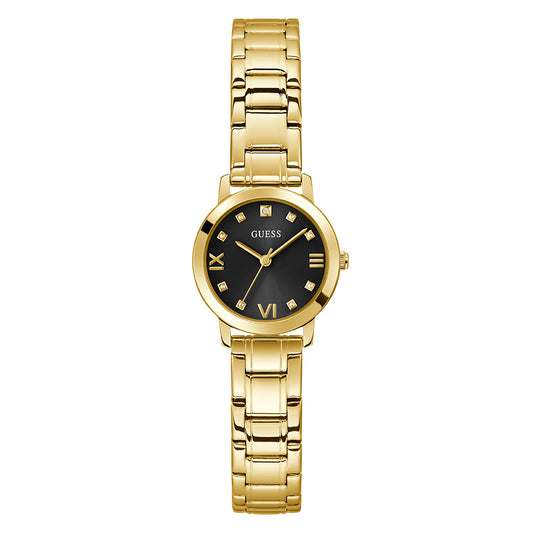 Guess Women's Watch Gold Tone Case Quartz