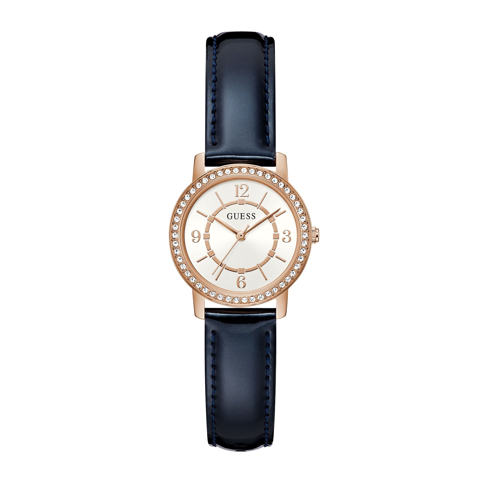 Guess Women s Watch Rose Gold Tone Case Quartz The Watch House