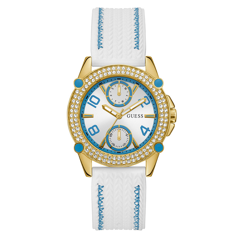 Guess Women's Watch Gold Tone Case Quartz