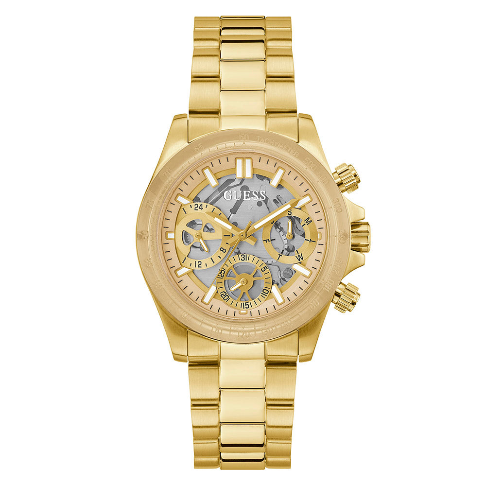 Guess Women's Watch Gold Tone Case Quartz