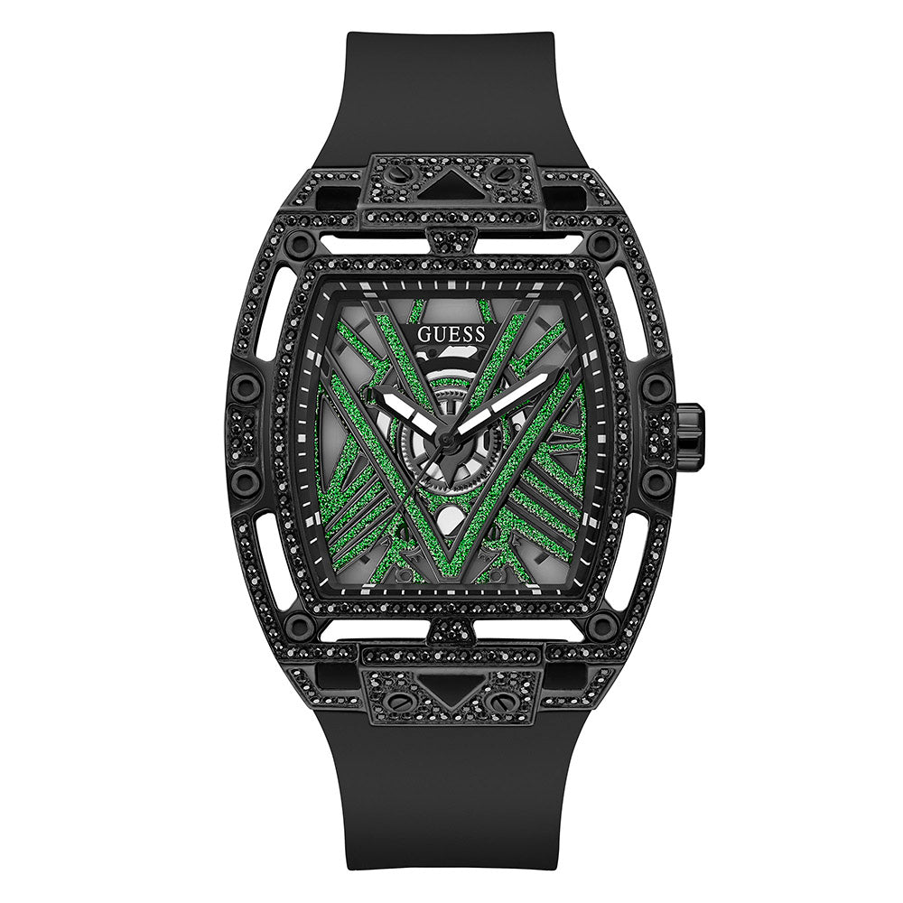Guess Men's Watch Black Tone Case Quartz