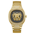 Guess Men's Watch Gold Tone Case Quartz