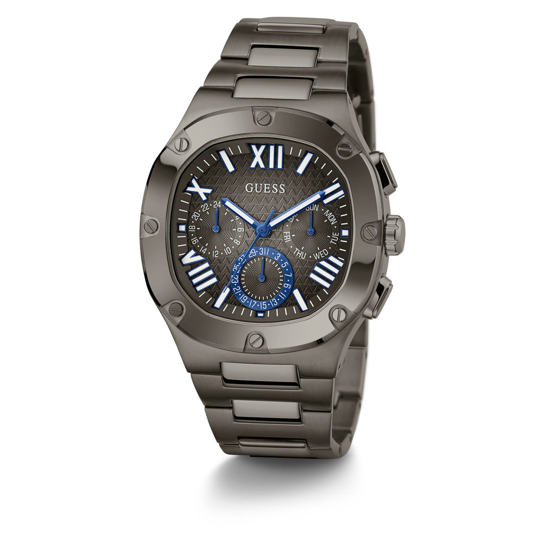 Guess Men's Watch Gunmetal Tone Case Quartz – The Watch House