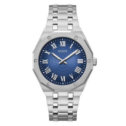ساعة "جس" للرجال، هيكل فضي اللون، كوارتز