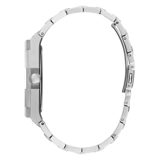 Guess Men's Watch Silver Tone Case Quartz