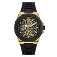 Guess Men's Watch Gold Tone Case Quartz