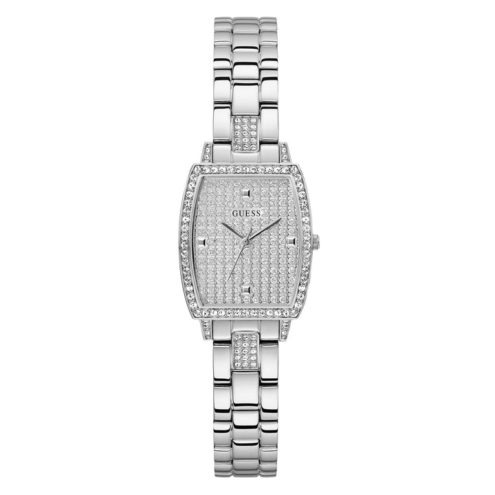 Guess Women's Watch Silver Tone Case Quartz