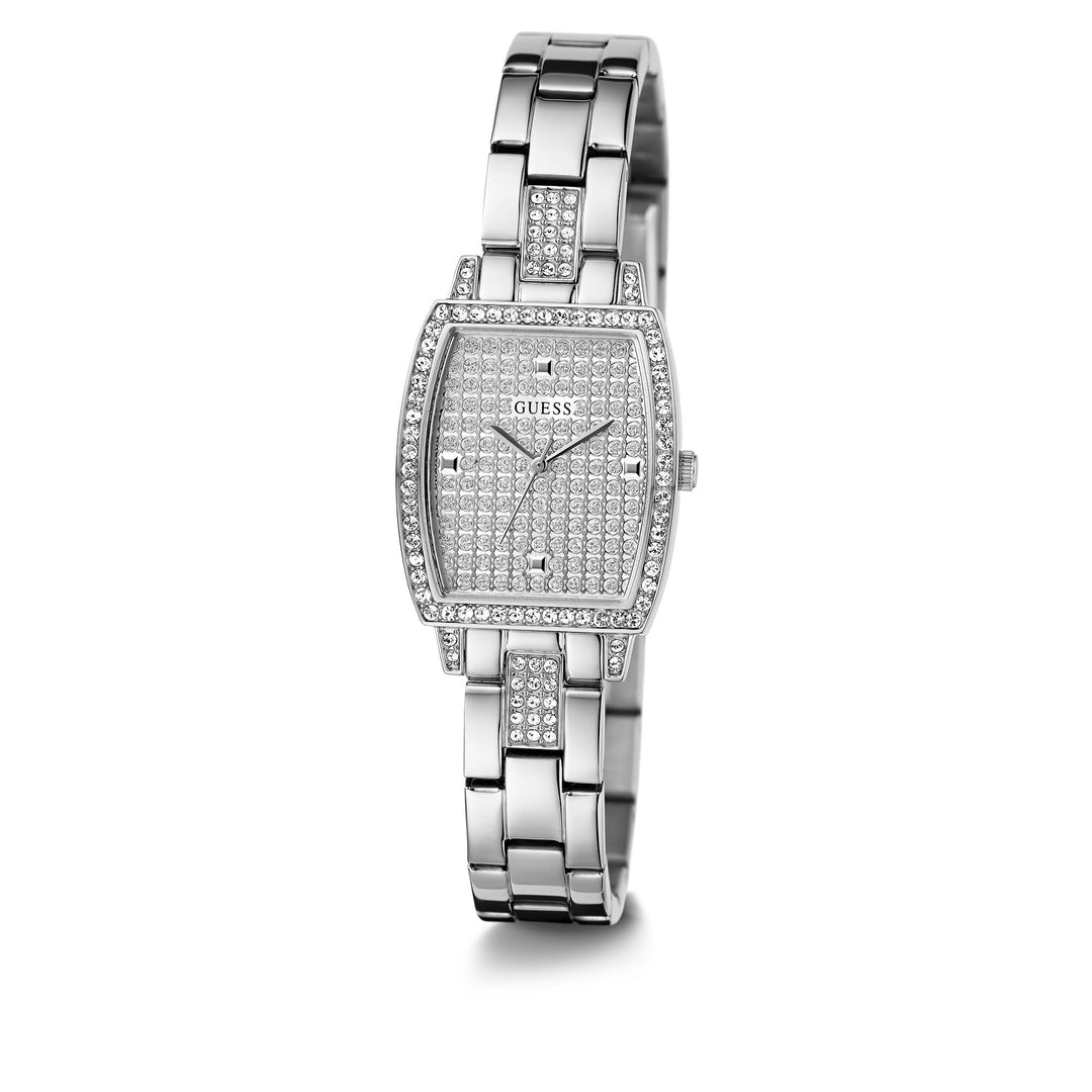 Guess Women's Watch Silver Tone Case Quartz