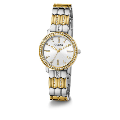 Guess Women's Watch 2-Tone Case Quartz