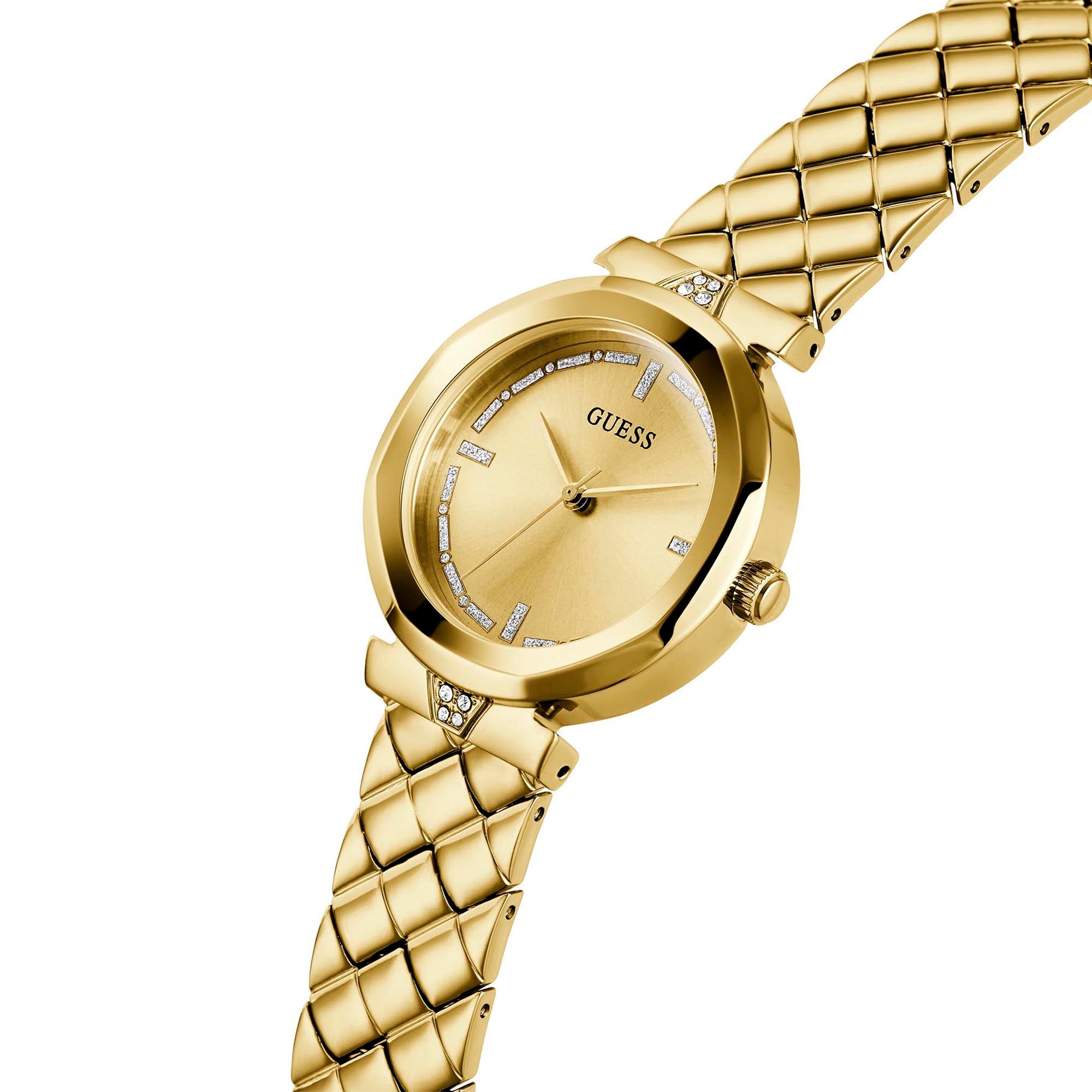 Guess gold outlet watch womens